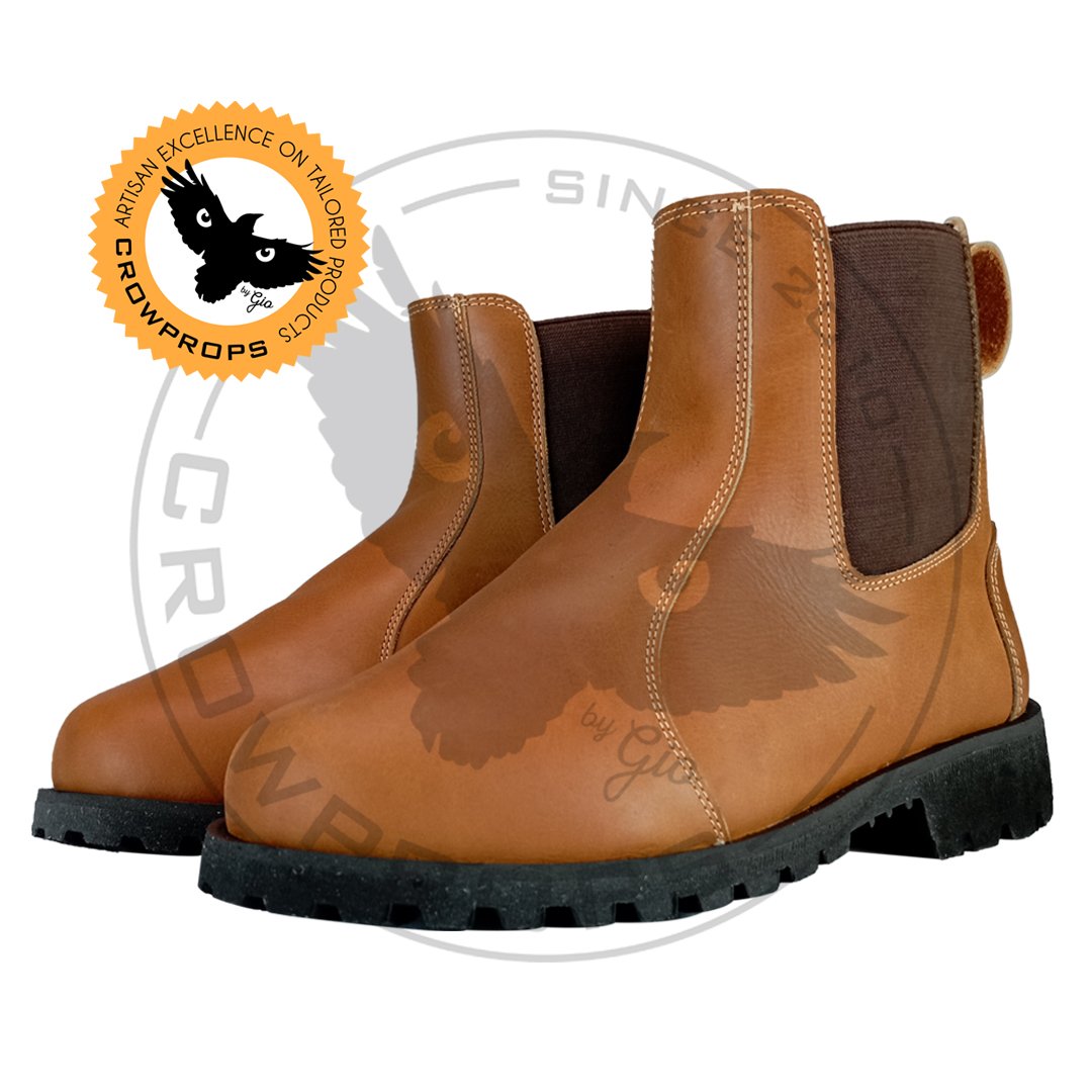 Shore Orca Brown Short Boots | CROWPROPS